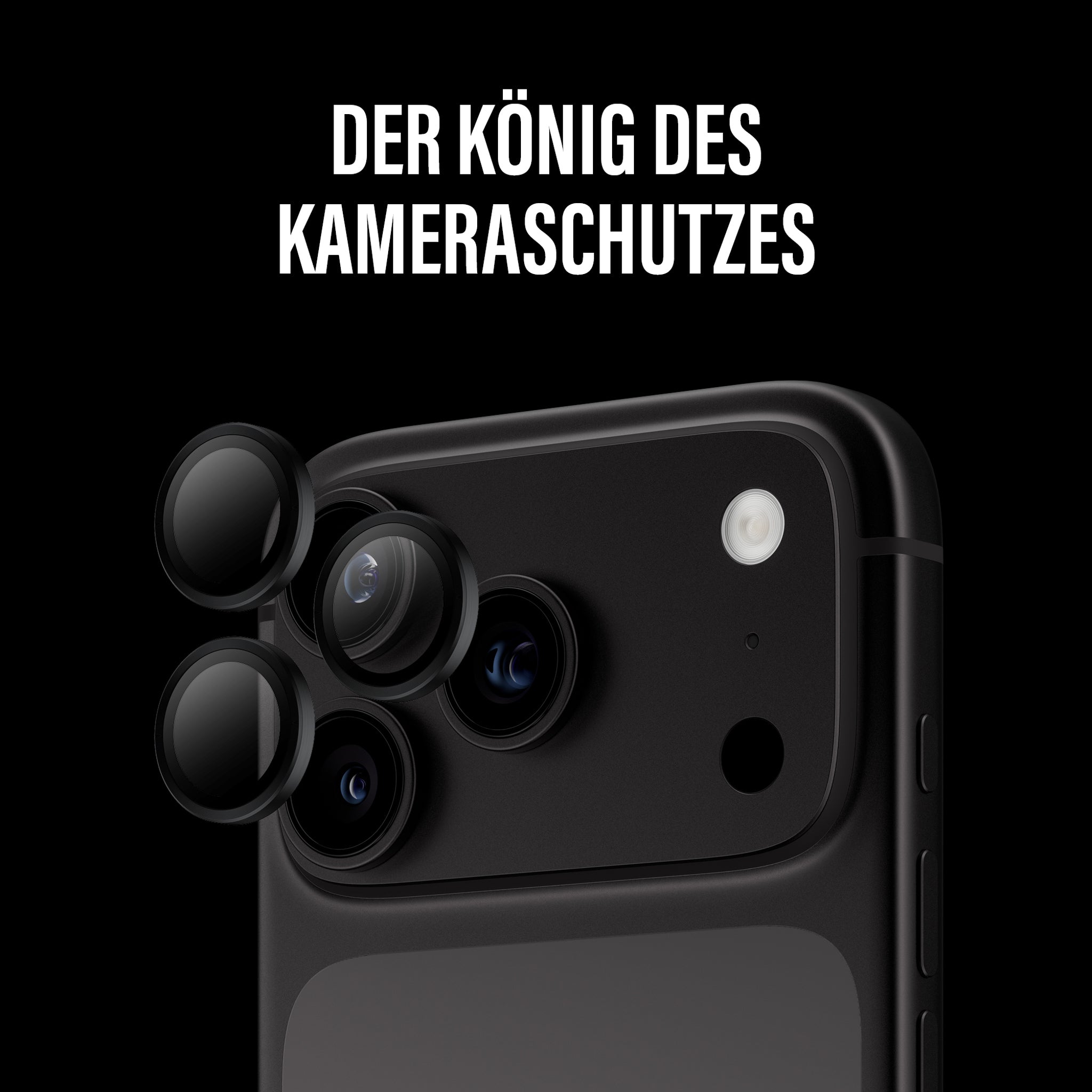 PanzerGlass® Hoops® Ceramic Kameraschutz iPhone 18 Pro | 18 Pro Max